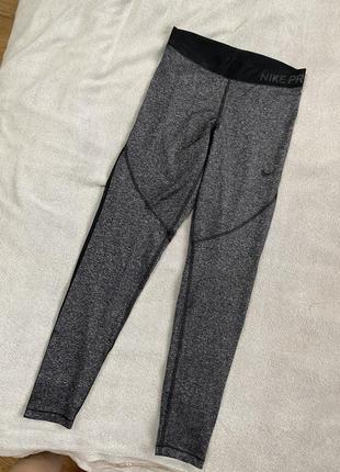 Спортивные лосины nike pro, s/m