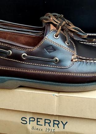 Топсайдери sperry mako canoe moc original 44.5eu нові