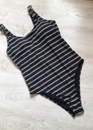 Суцільний купальник у рубчик primark суцільний