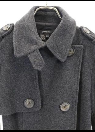 Пальто тренд zara
