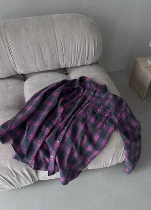 Сорочка в клітину