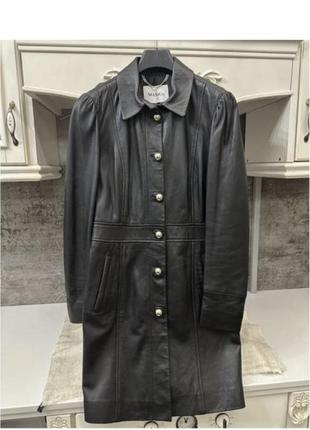 Платье кожа max mara