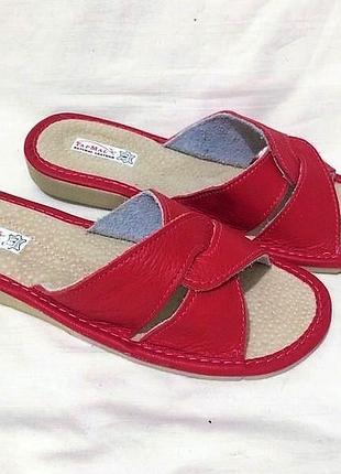 Капці шкіра