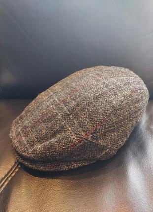 Кепка жиганка твідова harris tweed (england)