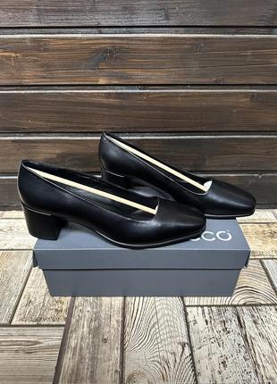 Шкіряні туфлі ecco ankell casual squared 41