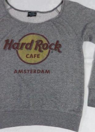 Легкий демісезонний світшот стан нового hard rock cafe amsterdam6 фото