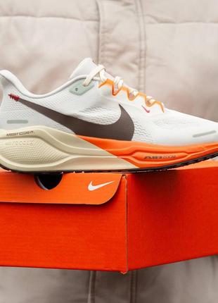 Кроссовки nike air zoom pegasus 41 white orange