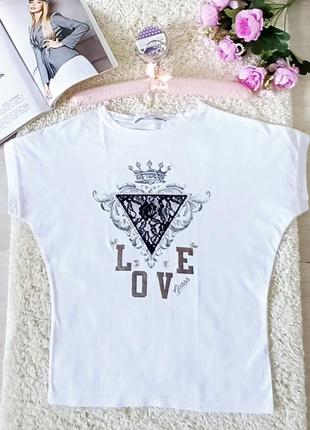 Женская футболка  guess