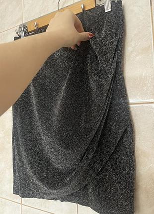 Роскошная блестящая юбка люрекс 🖤 6