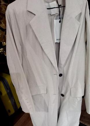 Пальто легке pull&amp;bear. 3