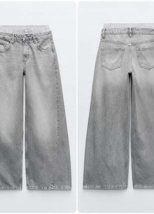 Новые джинсы zara balloon с биркой