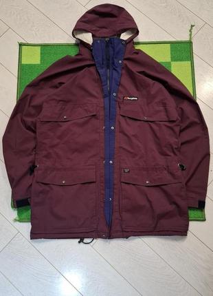 Оригинальная куртка berghaus на весну на gore tex размер xl, ветровка, куртка демы