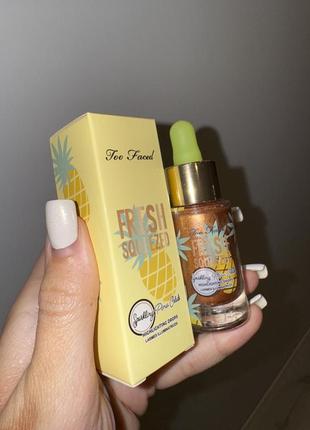 Too faced хайлайтер шимер для обличчя блиск