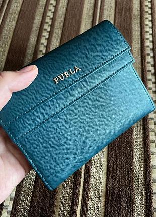 Женский кожаный кошелек furla