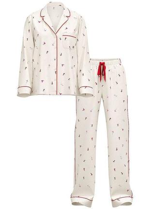 Фланелева піжама вікторія сікрет victoria's secret vs пижама