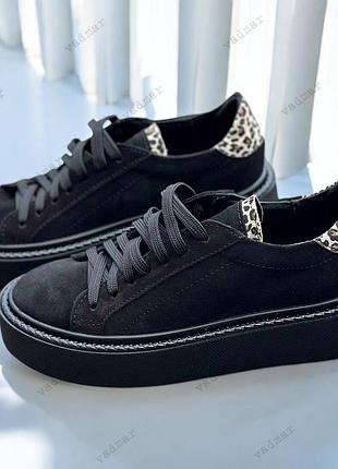 36-41 рр кроссовки, кеды на платформе натуральная кожа/замша бежевый, белый, черный