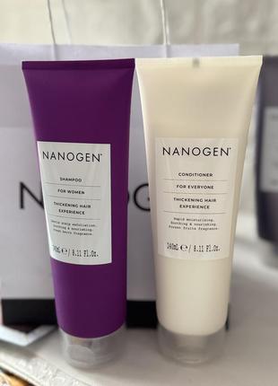 Інноваційний набір nanogen для відновлення, укріплення та росту волосся