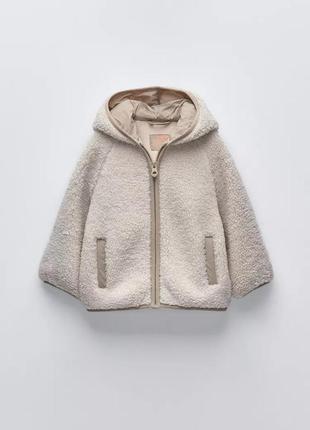 Куртка бомбер шерпа курточка zara