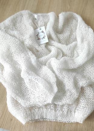 Светр павутинка. hand made .