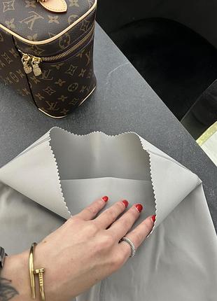 Сірі безшовні компресійні лосини легінси тайси коререгуючи стиль alo9 фото