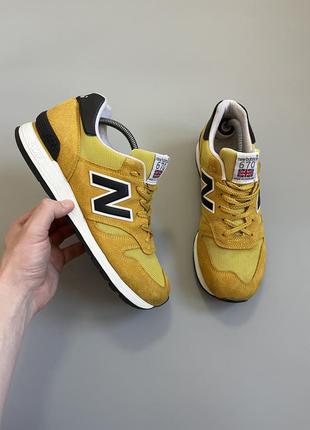 New balance 670 athl in england yellow  990 993 42(27cm)