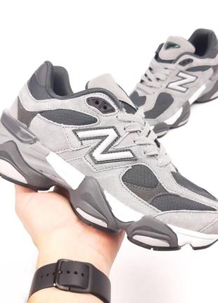 Мужские кроссовки new balance 9060 grey 49 беланс серого цвета