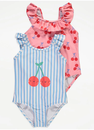 Брендовий стильний купальник для дівчинки від george велика британія злитний купальник