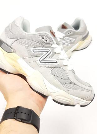 Мужские кроссовки new balance 9060 grey 49 беланс серого цвета