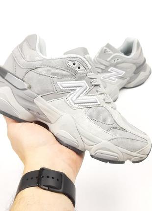 Мужские кроссовки new balance 9060 grey 49 беланс серого цвета