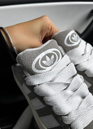 Adidas campus 00s silver white🔥 5