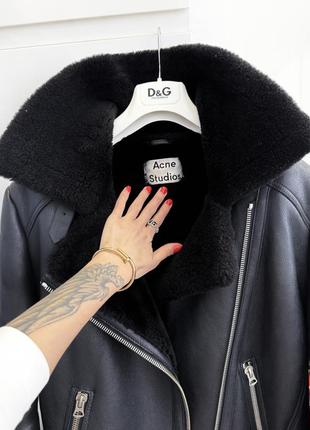 Фирменная дубленка куртка пилот косуха авиатор acne6 фото