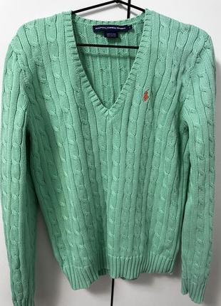 Джемпер в коси ralph lauren