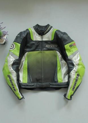 Dainese racing куртка мотоциклетная кожаная мото мотокуртка s m 46 48 ferrari с защитой