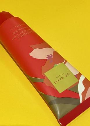 🇬🇧 ted baker парфюмированный увлажняющий скраб для рук 125 мл мл малина и соцветия апельсина raspberry and orange blossom редкий