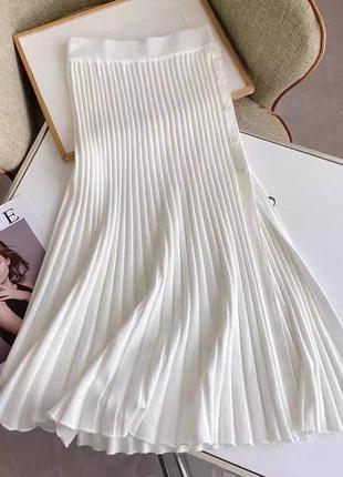 Спідничка на ґудзиках з палким розрізом🔥