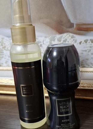 Парфюмированный набор:
little black dress avon 2 в 1 avon 2 в 1