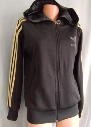 Толстовка на молнии с капюшоном adidas
