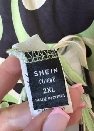 🥰 облегающее мини платье в принт shein 2xl8 фото