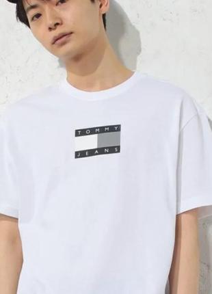 Футболка майка летняя мужская tommy jeans оригинал бренд