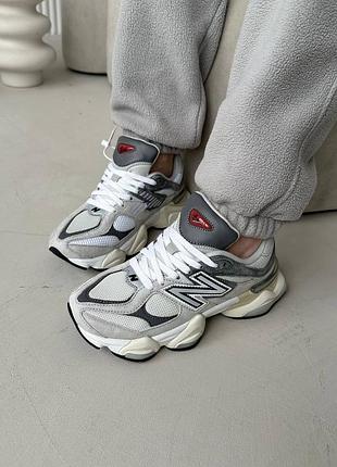 Женские кроссовки new balance 9060 grey