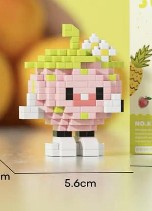 Конструктор полуниця, лего полуниця, конструктор фрукти