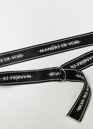 Брендовый пояс ремень  maniere de voir