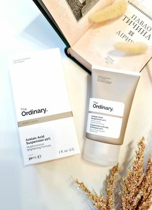 The ordinary azelaic acid suspension 10% - кремово-гелева сироватка