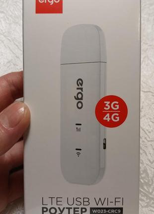 Wi-fi модем ergo w02-crc9 3g 4g
