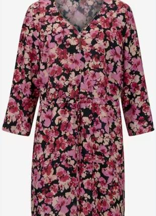 Вискозное платье туника mia moda