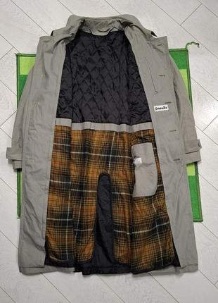 Стильное gore tex пальто в пол со съемным утеплителем jim spencer оригинал, zara, burberry, barbour