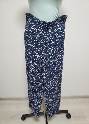 Красивые брендовые легкие вискозные брюки