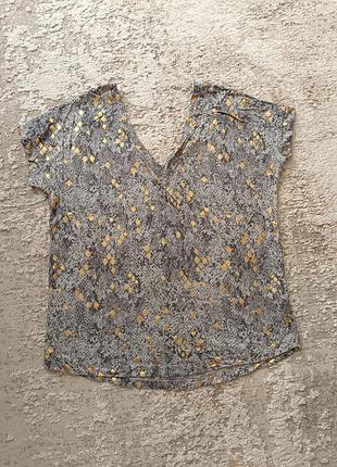 Женская серая футболка next 12 размер 48-50