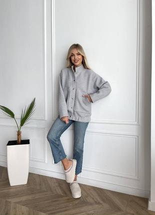 Женский бомбер баранчик модель 1586