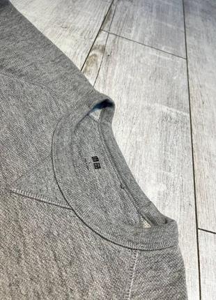 Мужской плотный свитшот uniqlo 2